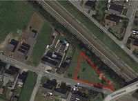 Locatie van het nieuwe project